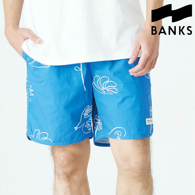 バンクス ジャーナル サーフトランクス BANKS JOURNAL HAVEN BOARDSHORT ハーフパンツ サーフィン 水着 メンズ サーフ パンツ