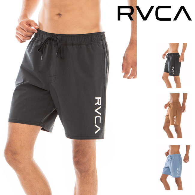 【5/15限定最大P32倍】サーフトランクス RVCA ルーカ ELASTICK BOARD SHORTS メンズ 水着 海パン ハーフパンツ