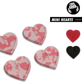 【4/25限定最大P29倍】デッキマット クラブグラブ CRAB GRAB MINI HEARTS 4個セット ミニハート デッキパッド スノーボード スノボ SNOWBOARD