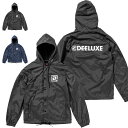 DEELUXE ディーラックス フードコーチジャケット HOODIE COACH JACKET 撥水 スノーウェア ストリート メンズ レディース 正規品