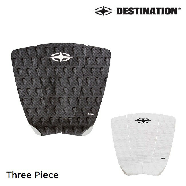 デッキパッド DESTINATION デスティネーション Three Piece DS トラクション スリーピース サーフィン 滑り止め