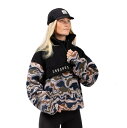 アイビー フリース Eivy Ball Sherpa Pullover Curve Camo スノーボード レディース アパレル ハーフジップ プルオーバー 春 秋冬