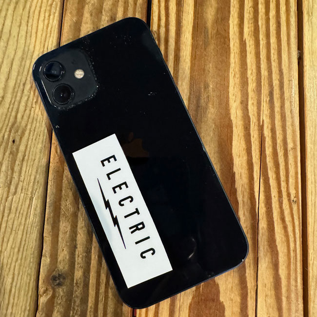 ���ƥå��� ���쥯�ȥ�å� ELECTRIC STICKER UNDERVOLT LOGO M������ ���Ρ��ܡ��� ��� �����ե��� ���ޥۥ��ƥå��� �ղ� ����