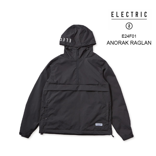 【5日最大P32倍】撥水加工 アノラック ELECTRIC エレクトリック ANORAK RAGLAN スノーボード フィッシング 釣り