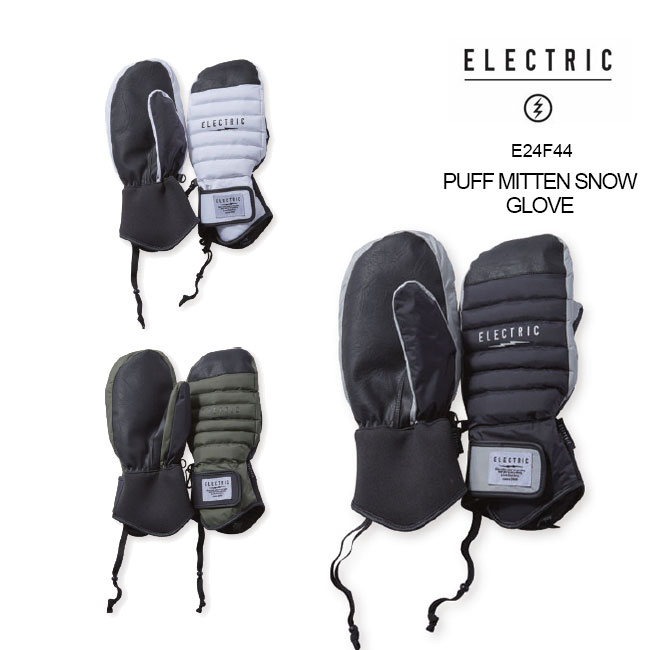 グローブ ミット ELECTRIC エレクトリック PUFF MITTEN SNOW GLOVE ミトン スノーボード 手袋 23-24