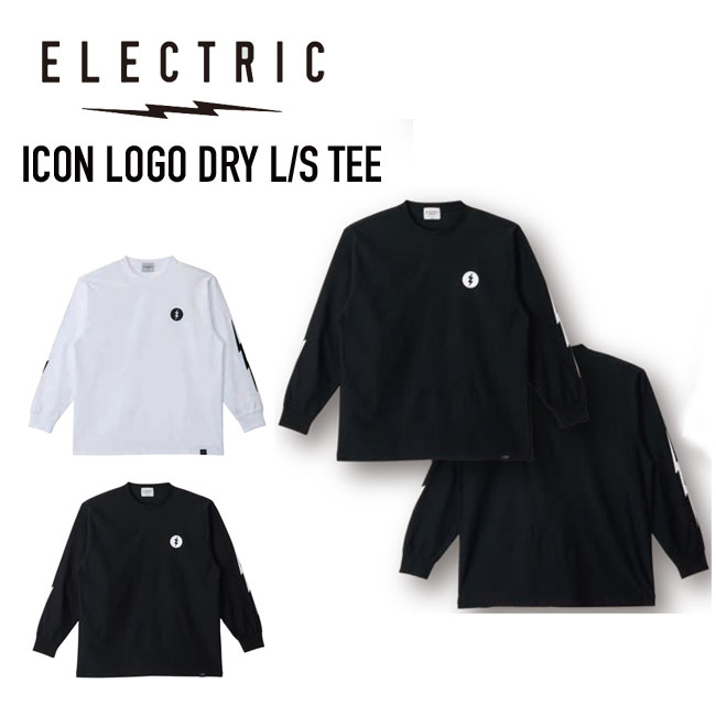 Rakuten - 【エントリーでP5倍】エレクトリック ELECTRIC アイコンロゴ ドライロンT ICON LOGO DRY L/S TEE 26SS ドライTシャツ UVカット 吸水速乾 釣り サーフ アウトドア 正規品