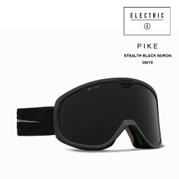 ゴーグル エレクトリック ELECTRIC PIKE / STEALTH BLACK NURON 23-24 パイク JAPAN FIT エレク ゴーグル スノボ スキー