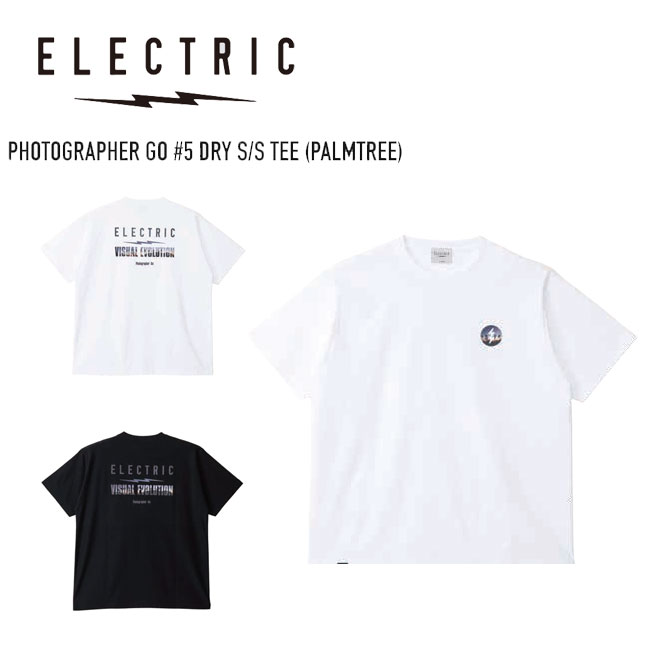 乐天商城 - エレクトリック ELECTRIC フォトグラファーGO5 ドライTシャツ PHOTOGRAPHER GO #5 DRY S/S TEE 26SS 半袖 UVカット 吸水速乾 釣り サーフ アウトドア 正規品