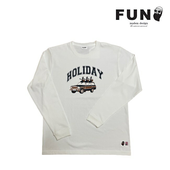 【5/15限定最大P32倍】長袖Tシャツ FUN for M