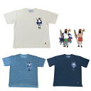 Tシャツ FUN for MODEM DESIGN SEA OJI S/S TEE ファン モデムデザイン 半袖Tシャツ おじさんTシャツ ピグメント染め 春 夏 秋