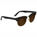 TOX GLASSY ObV[ TOX MORRISON Black & Gold Brown Polarized \ ΌY UV400