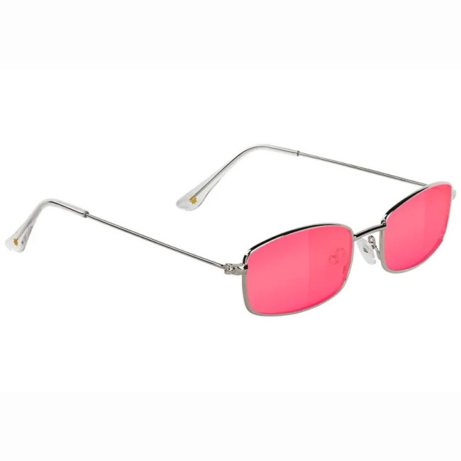 サングラス GLASSY グラッシー RAE Silver/Pink Lens Polarized レイ シルバーピンク 偏光レンズ UV400