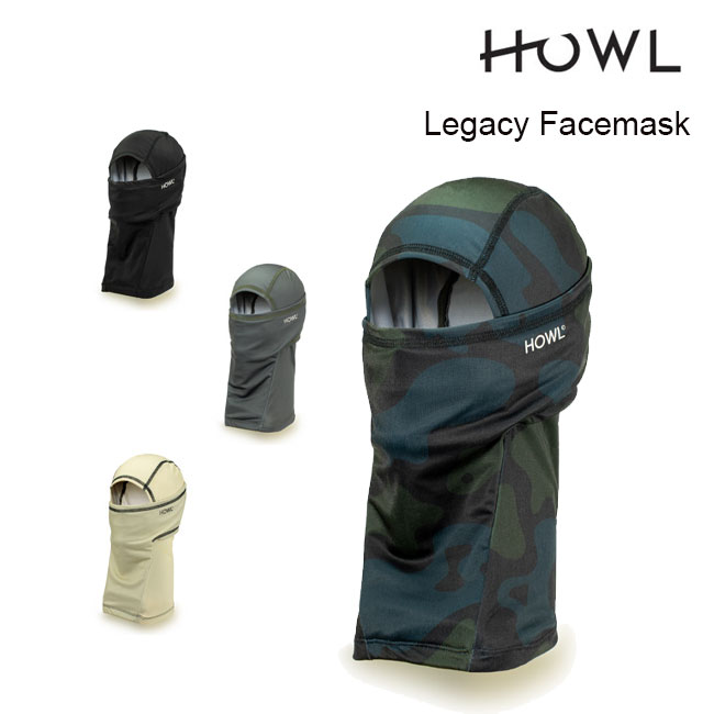 【5/25限定 最大P31倍】ハウル フェイスマスク HOWL LEGACY FACEMASK 23-24 レガシー BALACLAVA バラクラバ 覆面マスク スノーボード