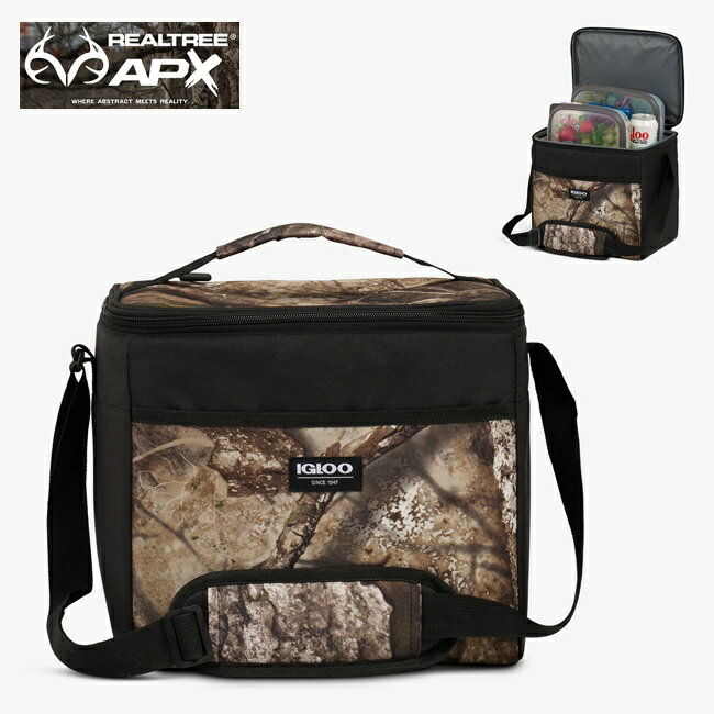 Rakuten - クーラーバッグ IGLOO イグルー ソフトクーラー Realtree APX SOFT COOLER 18CAN アウトドア キャンプ 釣り スポーツ クーラーバッグ