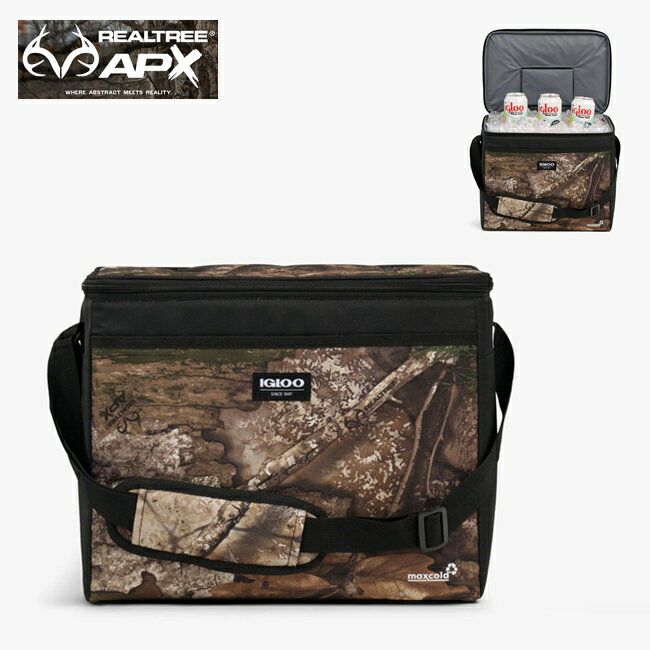 Rakuten - クーラーバッグ IGLOO イグルー ソフトクーラー Realtree APX SOFT COOLER 28CAN アウトドア キャンプ 釣り スポーツ クーラーバッグ