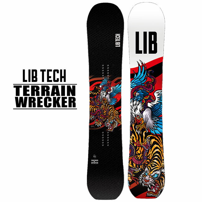 予約 リブテック LIBTECH TERRAIN WRECKER 26-27 スノーボード メンズ ディレクショナルツイン C2x フリーラン 正規品