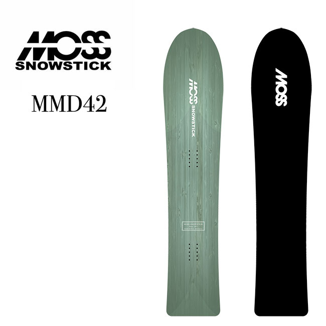 Moss - 【エントリーでP5倍】予約 MOSS SNOWSTICK MMD42 26-27 メンズ レディース モス スノースティック パウダー スノーサーフ 正規品