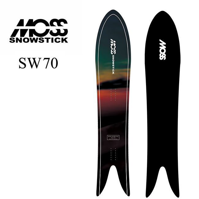 Moss - 予約 MOSS SNOWSTICK SW 70 26-27 メンズ モス スノースティック SW70 パウダー スノーサーフ 正規品