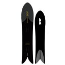 予約 モス スノースティック MOSS SNOWSTICK PQ 49 BLACK 149cm 25-26 ピーキュー パウダー サーフスタイル カービング レ...