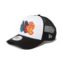 メッシュキャップ ニューエラ 9FORTY 940 A-Frame Trucker SANTA CRUZ 3Screaming Hand White/Black...