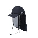 キャップ NEWERA ニューエラ 9THIRTY 930 Sun Shade Tech Surf Cap Black サンシェード 撥水加工 OUTDOOR サーフィン 水に浮く