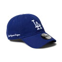 ニューエラ キャップ NEW ERA 9TWENTY 920 MLB Side Patch Dodgers Dark Royal サイドパッチ MLB公式 メン...