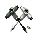 ニンジャ スケートボード用 工具 T TOOL PERFECT X NINJA BEARINGS スケボー ネジ切り ヤスリ 春夏 秋冬