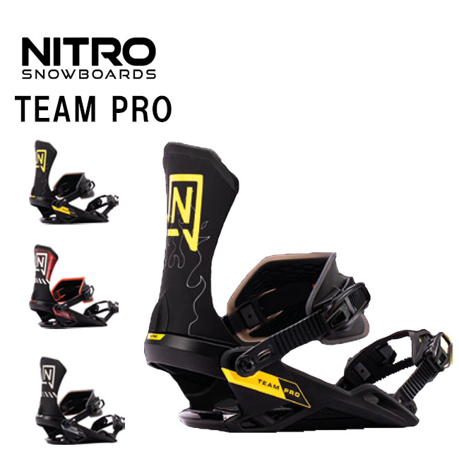 Rakuten - 予約 ナイトロ NITRO チームプロ TEAM PRO メンズ 26-27 スノーボード ビンディング オールマイティー フリーライド 正規品