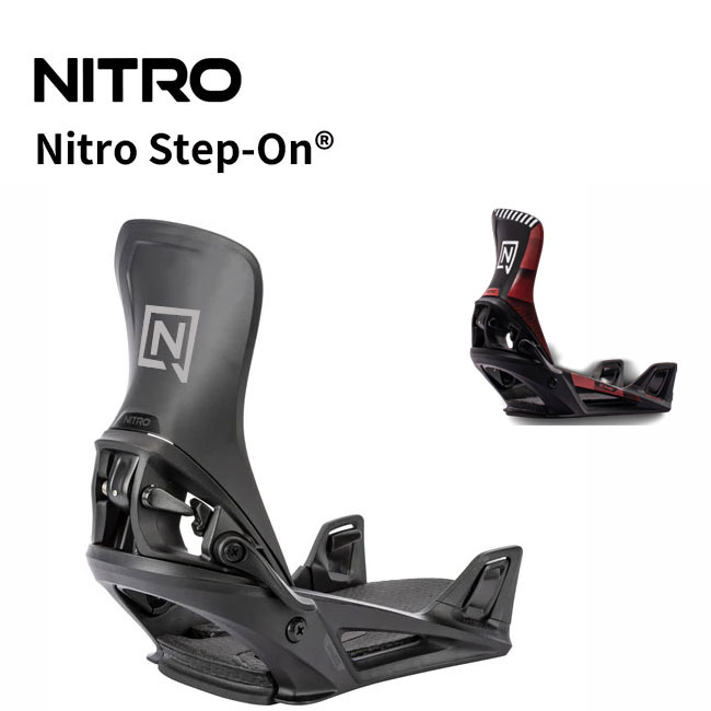 Rakuten - 【エントリーでP5倍】予約 ナイトロ ステップオン ビンディング NITRO STEP-ON / MENS 26-27 メンズ スノーボード バインディング