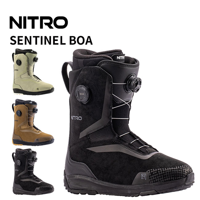 乐天商城 - 予約 ナイトロ NITRO SENTINEL BOA メンズ 26-27 スノーボード ブーツ オールラウンド BOA 正規品