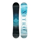 ナイトロ スノーボード NITRO SNOWBOARD MYSTIQUE ミスティーク 23-24 ダブルキャンバー 板 レディース パーク ソフトフレックス