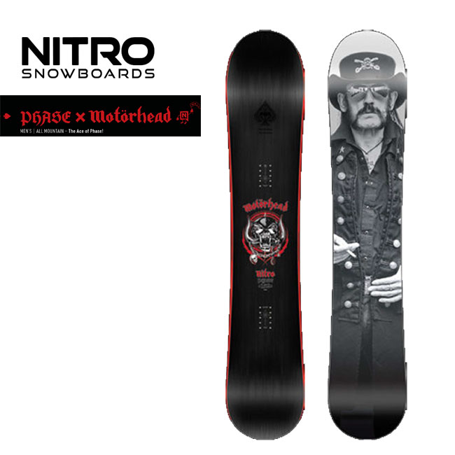 Rakuten - 予約 ナイトロ NITRO フェーズ モーターヘッド PHASE MOTORHEAD 26-27 スノーボード メンズ オールマイティー ディレクショナル 正規品