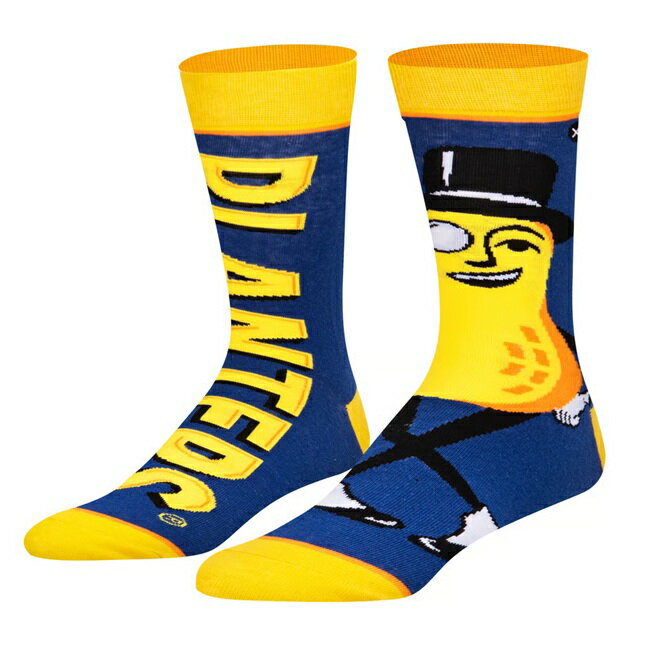 乐天商城 - オッドソックス ODD SOX PLANTERS SPLIT プランターズ SOCKS 靴下 クルー丈 メンズ 春 夏 秋 冬 37240MONCD