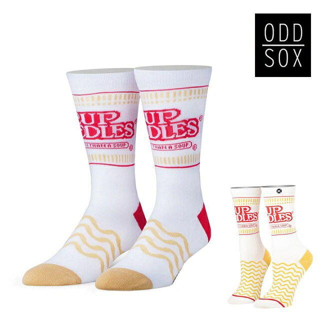 Rakuten - カップヌードル オッドソックス ODD SOX CUP NOODLES SOCKS 靴下 ソックス クルー丈 メンズ レディース 春夏 秋冬