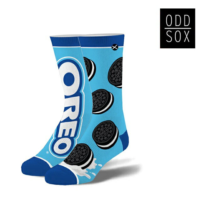 【5/15限定最大P32倍】ソックス ODD SOX オッドソックス OREO COOKIES オレオ SOCKS 靴下 クルー丈 メンズ レディース