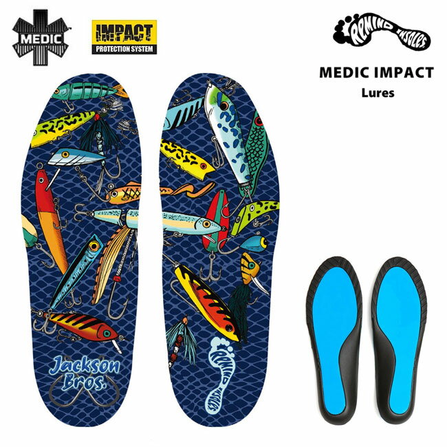 5P32ܡۥ󥽡 REMIND INSOLE MEDIC IMPACT / Jackson Bros - Lures Ρܡ ֡ߤ