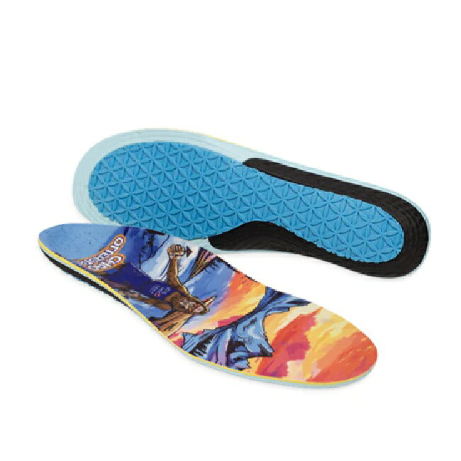 GOLGODAのインソール REMIND INSOLE CUSH IMPACT / Chad Otterstrom Beach Day 25-26 スケート SK8 シューズ スノーボード ブーツ 中敷き 春 夏 秋 冬｜アングル2