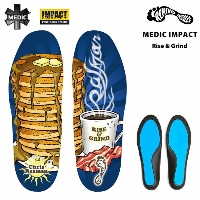 5P32ܡۥ󥽡 REMIND INSOLE MEDIC IMPACT / Chris Rasman - Rise & Grind Ρܡ ֡ߤ