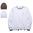 ロンティー ロアーク ROARK LABEL 9.3oz H/W MOCK NECK L/S POCKET TEE 長袖TEE 胸ポケット モックネック 春夏 秋冬