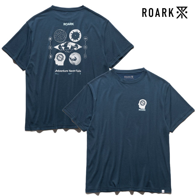 Rakuten - ROARK ロアーク NEVER FAILS DriRelease TEE メンズ 半袖Tシャツ 速乾 吸汗 軽量 アウトドア スポーツ 2026春夏