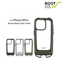 iPhone15Pro 専用ケース ROOT CO. ルート コー GRAVITY Shock Resist Case +Hold. iPhoneケース