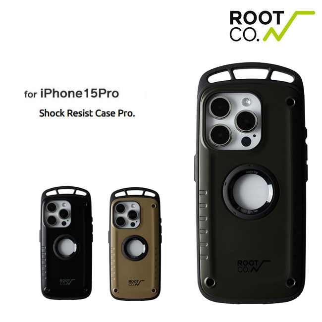 Rakuten - 【エントリーでP5倍】ROOT CO. ルート コー iPhone15Pro 専用ケース GRAVITY Shock Resist Case Pro. iPhoneケース 春夏 秋冬