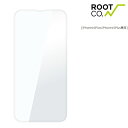 【マラソン期間 P最大5倍】強化ガラスフィルム iPhone15Plus/16Plus専用 ROOT CO. ルート コー GRAVITY Tempered Glass Film(クリア) 春夏 秋冬