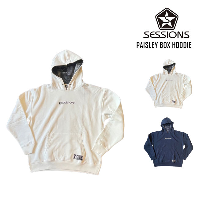 å ѡ SESSIONS PAISLEY HOODIE 23-24 Ρܡ  Υ