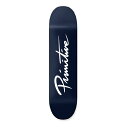 プリミティブ スケート デッキ PRIMITIVE DECK NUEVO SCRIPT NAVY 8×31.75