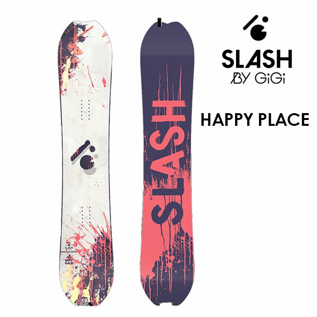 スノーボード SLASH HAPPY PLACE ハッピープレイス 24-25 ハイブリッド ツイン スノボ 板