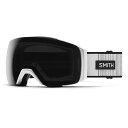 予約 SMITH ゴーグル I/O MAG XL WHITE FADE OUT 25-26 クロマポップ2枚 ASIAN FIT 正規品 スノーボード スキー