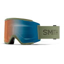 予約 SMITH スミス ゴーグル SQUAD XL FATIGUE GREEN 調光レンズ 25-26 JAPAN FIT ラージフィット 平面レンズ スノーボード スキー