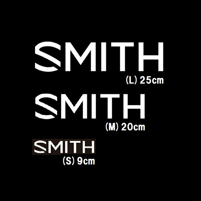 ���ߥ� ���ƥå��� SMITH STICKER LOGO CUTTING 20cm (M) �������åƥ��� ���åƥ���ʸ�� �ղ� ����