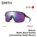 y5/1|Cgő23{zTOX X~X SMITH Bobcat Bobcat Matte Black Marble (ChromaPop Violet Mirror & Clear) {uLbg MTB X|[cTOX